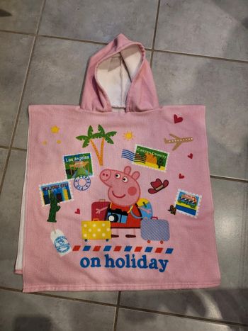 Cape de bain Peppa Pig