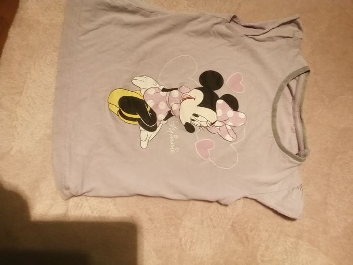 Lot 4 t-shirt fille manches courtes - photo numéro 2