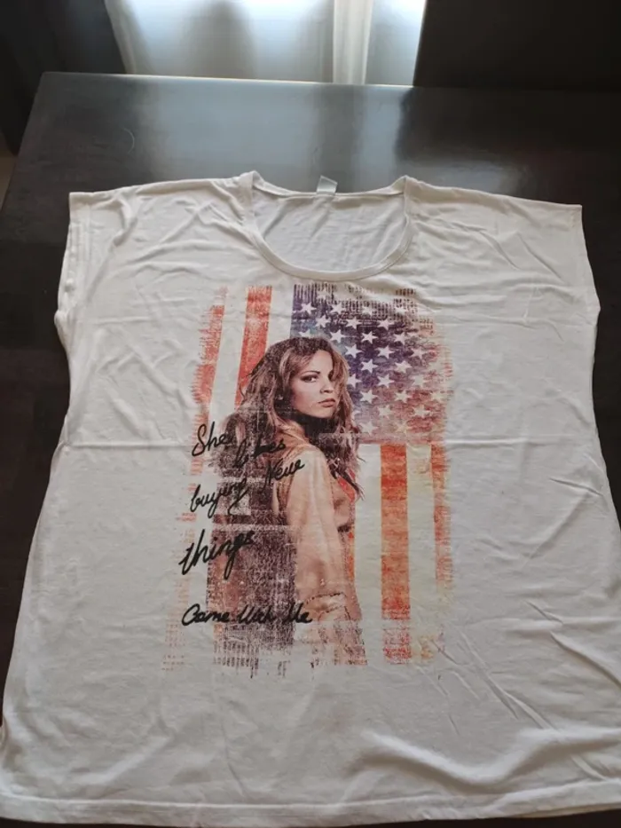 T-shirt imprimé Amérique - photo numéro 4