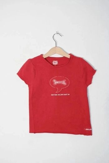 Tee shirt rouge Stones and Bones 6 ans