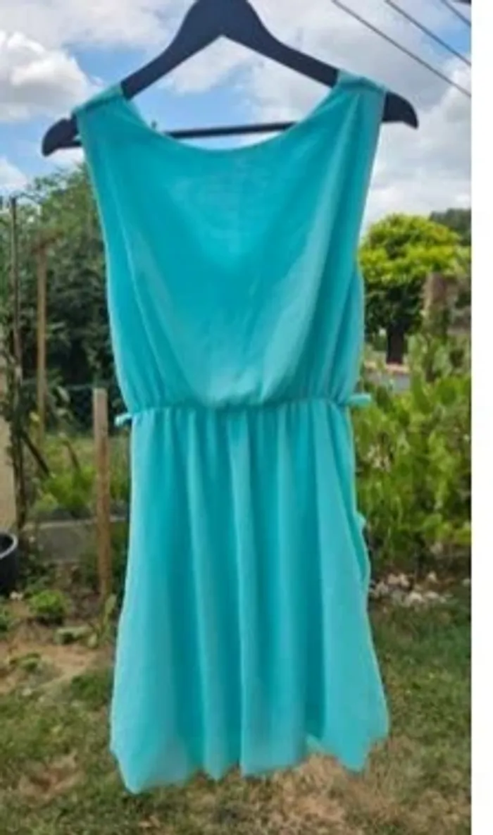 Robe turquoise - photo numéro 5