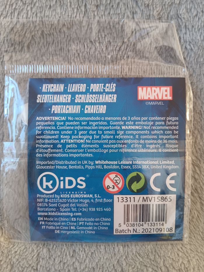 Porte-Clés Thor Marvel Avengers - photo numéro 2