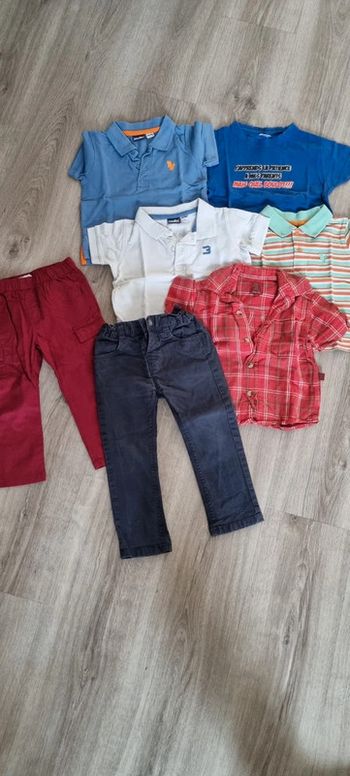 Lot vêtements 2 ans