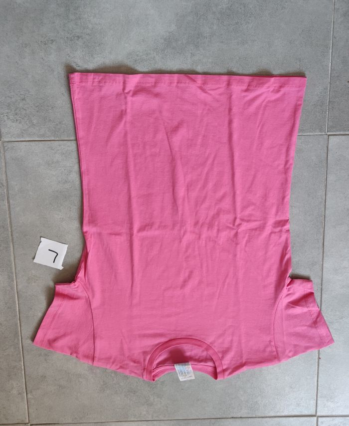 T-shirt rose taille L