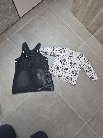 Robe en jean minnie