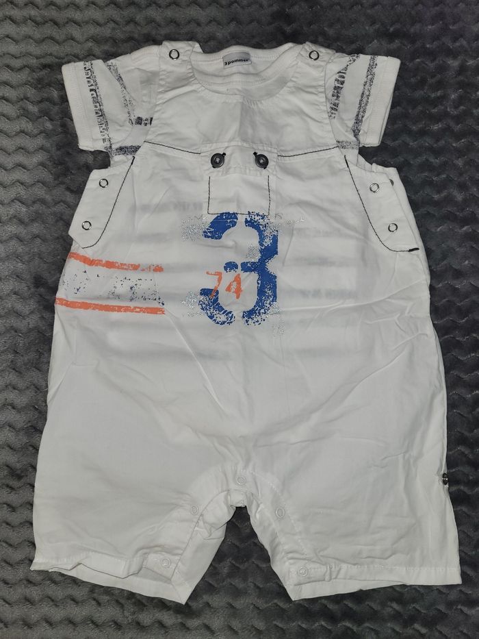 Ensemble body et salopette neuf