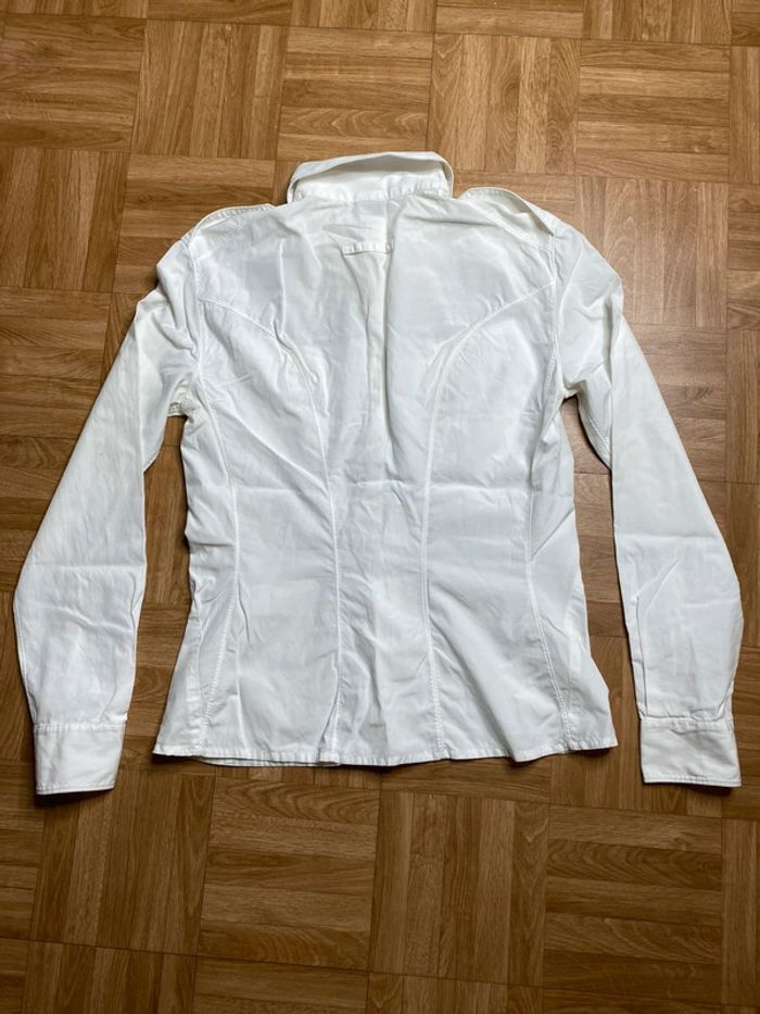 Chemise cintrée blanche – vintage Y2K – Jean Paul Gaultier x Aeffe - photo numéro 6