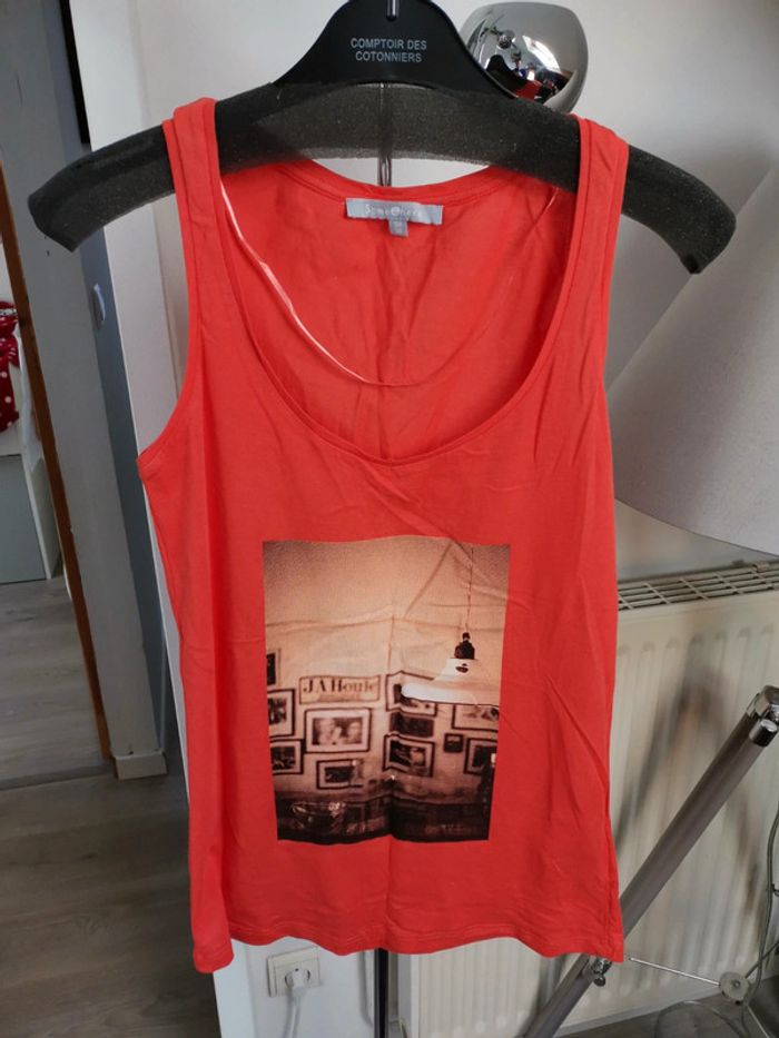 Débardeur Somewhere orange T34/36
