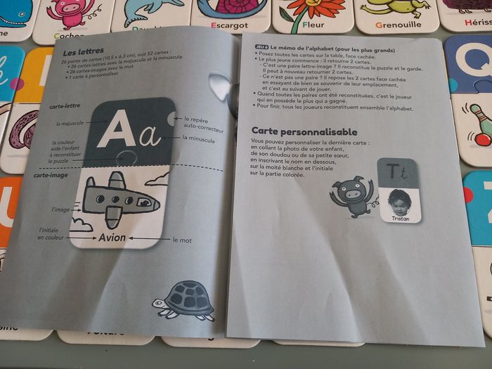 Jeu de lettres la petite école Nathan 3-5ans - photo numéro 4