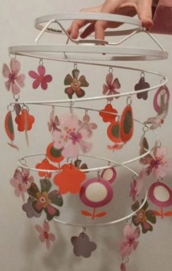 Plafonnier neuf chambre fillette
