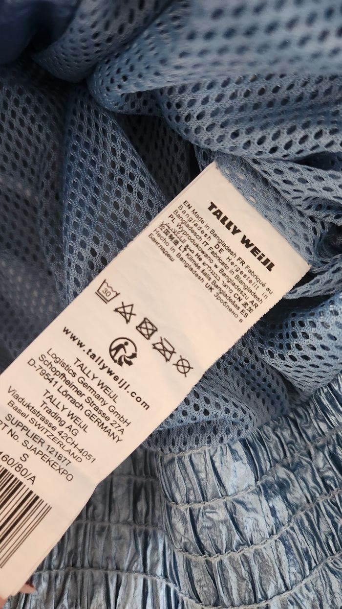 Veste Fille 14/16ans Tally Weijl Bleu électrique - photo numéro 8