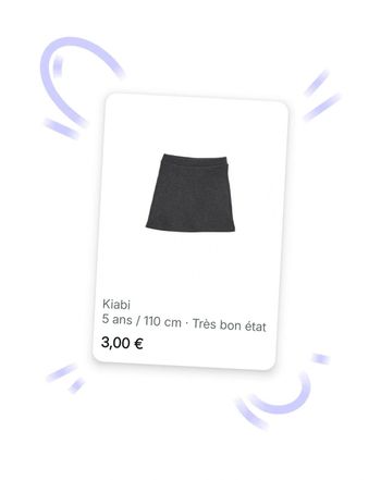 🩷 Jupe maille côtelée 5 ans Kiabi #emyfleury_5ansfille