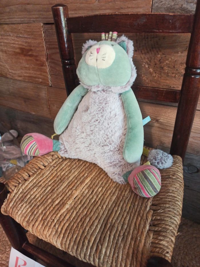 peluche les pachats moulin roty chat musical tbe - photo numéro 4