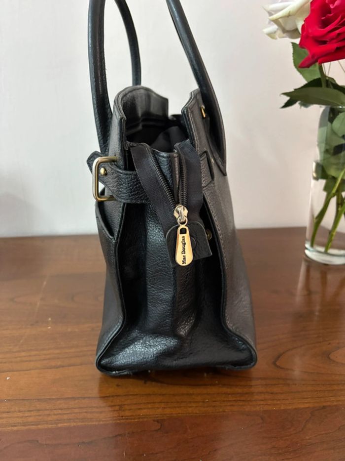 Sac Mac Douglas Cuir Noir - photo numéro 3