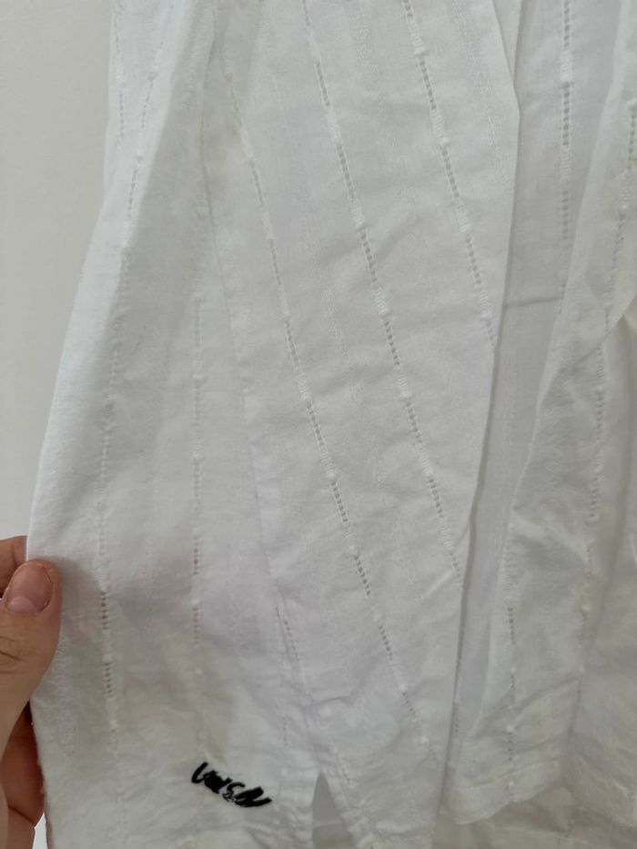 Top volcom blanc ajouré - photo numéro 6