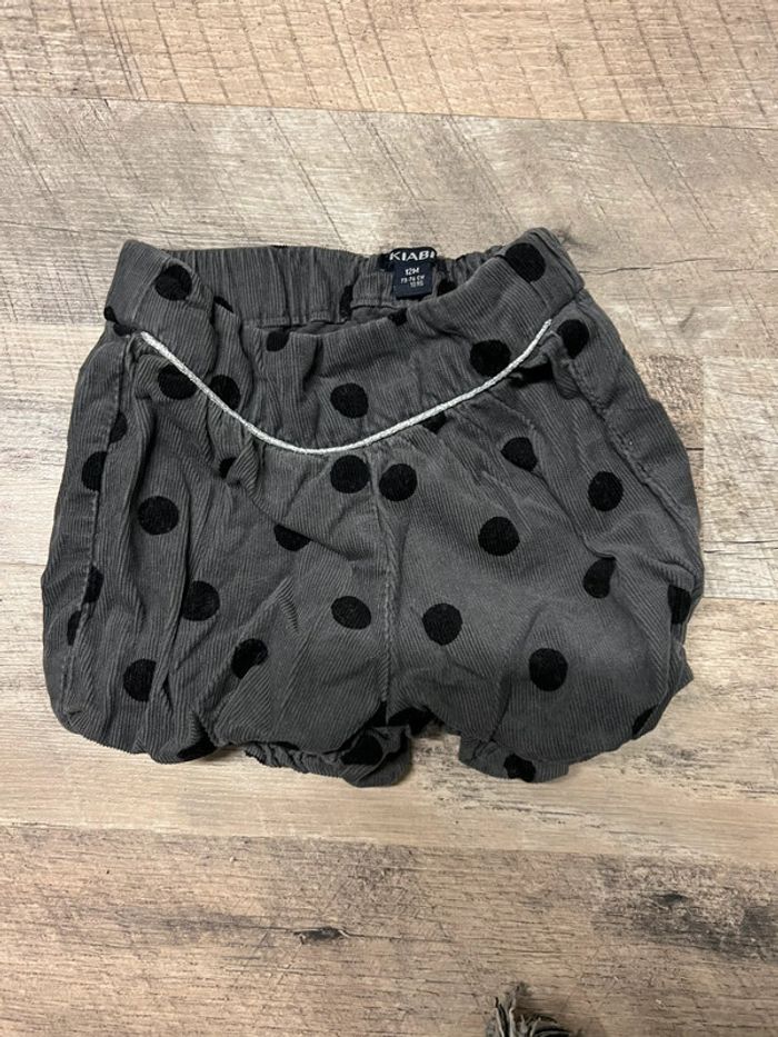 Short à pois