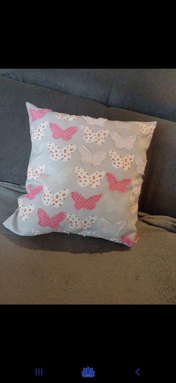 Coussin papillon