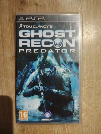 Ghost Recon predators psp