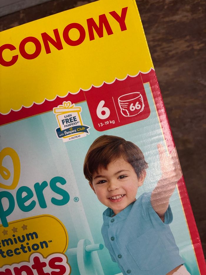 Maxi pack Pampers pants premium taille 6 - photo numéro 2