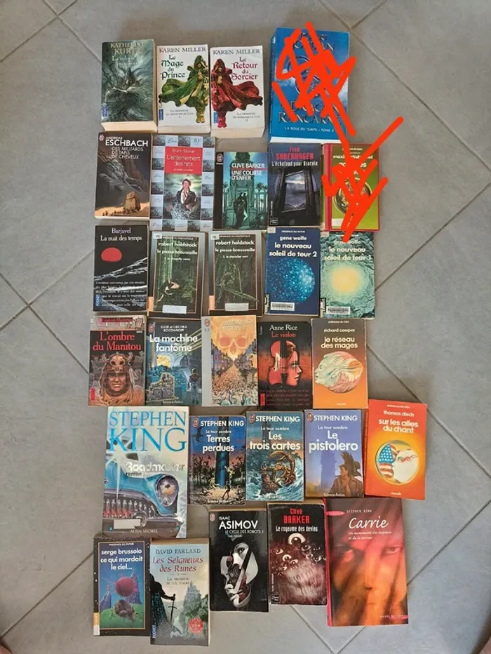 Lot sf / fantastique/ horreur.