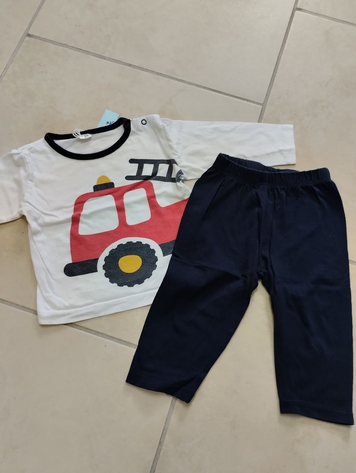 Lot 4 pyjamas coton - photo numéro 3