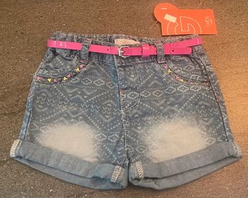 Short en jean Gémo 24 mois neuf et étiqueté