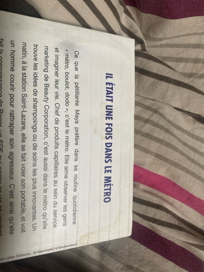 Il était une fois dans le métro livre - photo numéro 3