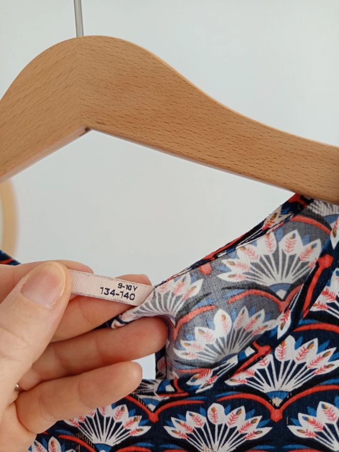 Blouse manches courtes à motifs Kids Only 9 / 10 ans - photo numéro 4