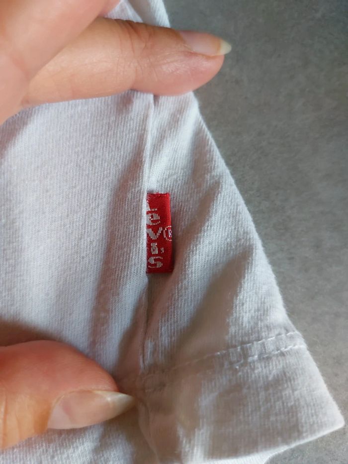 Tee-shirt levis mixte 10 ans - photo numéro 5