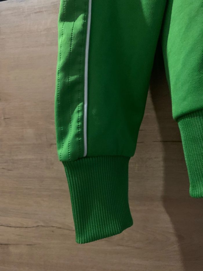 Veste survêtement verte Puma - photo numéro 5