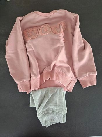 ensemble jogging décathlon rose 3-4 ans