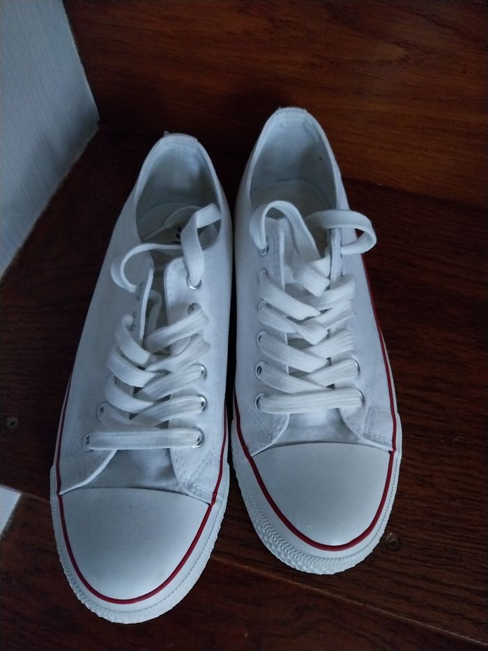 Basketts basses toile - photo numéro 2