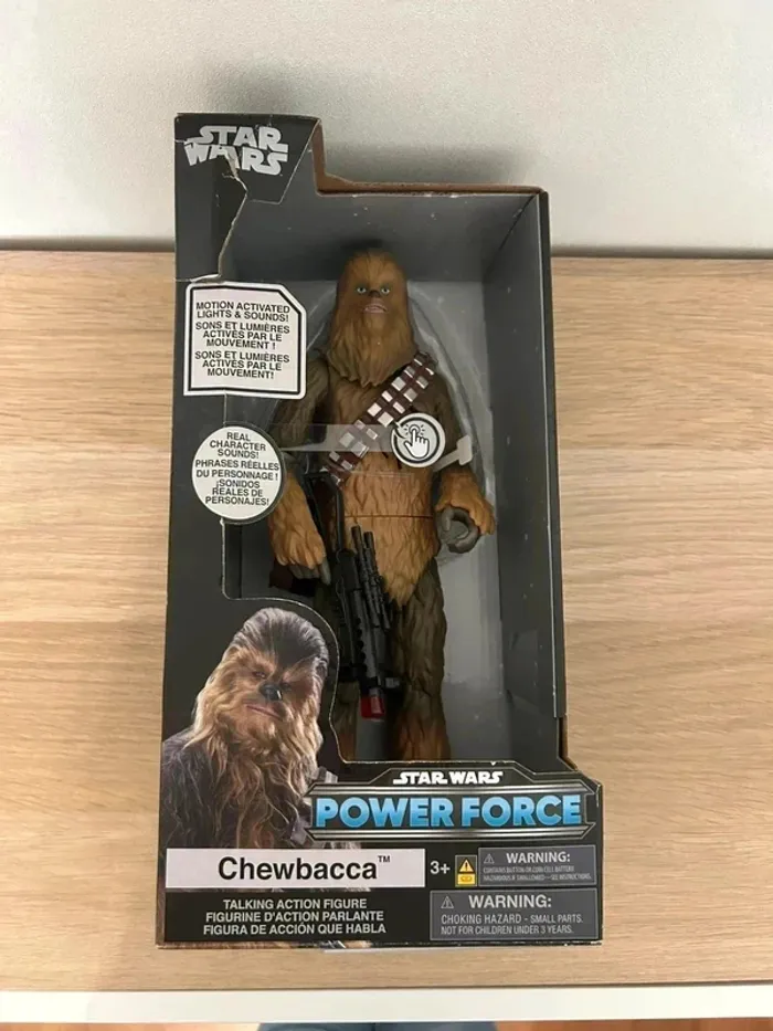 Figurine d’action parlante chewbacca