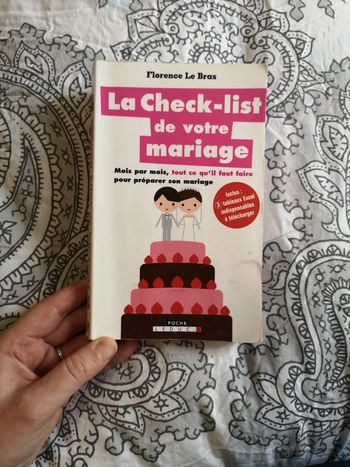 Livre la check-list de votre mariage