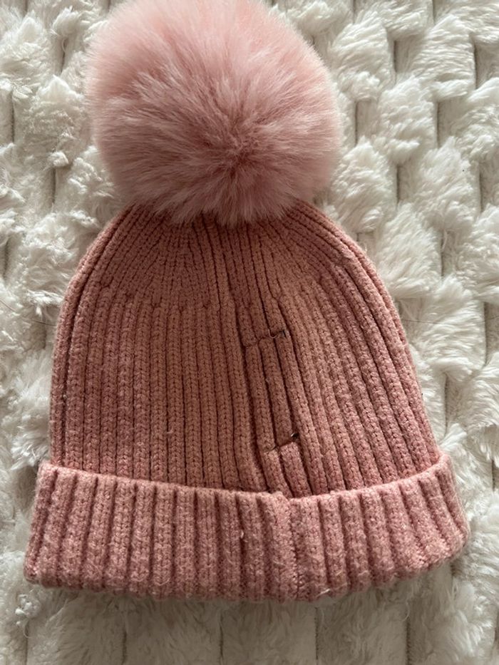 Bonnet rose Zara 1,5 - 2 ans - photo numéro 3