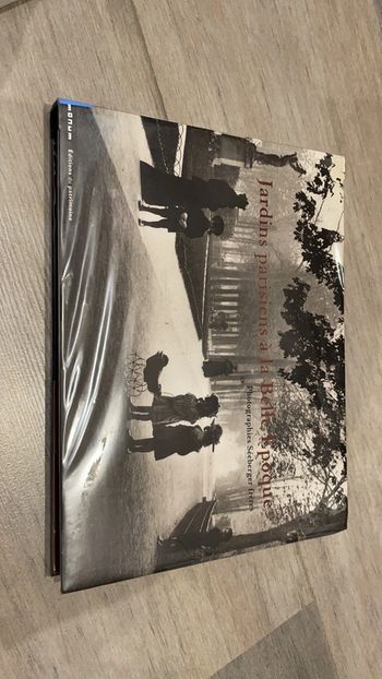 Jardins parisiens à la belle époque