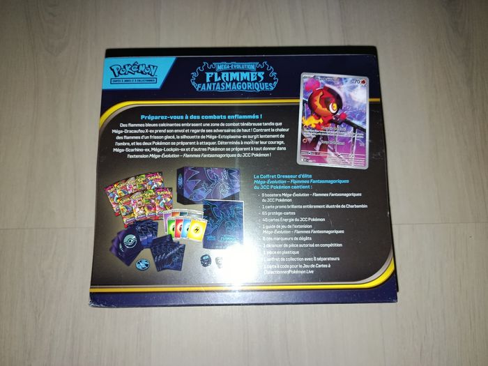 ETB pokemon Coffret dresseur ME02 Flammes fantasmagoriques - photo numéro 2