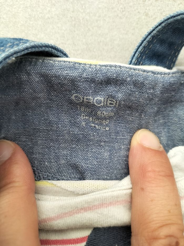 Ensemble salopette short t-shirt Okaïdi - photo numéro 5