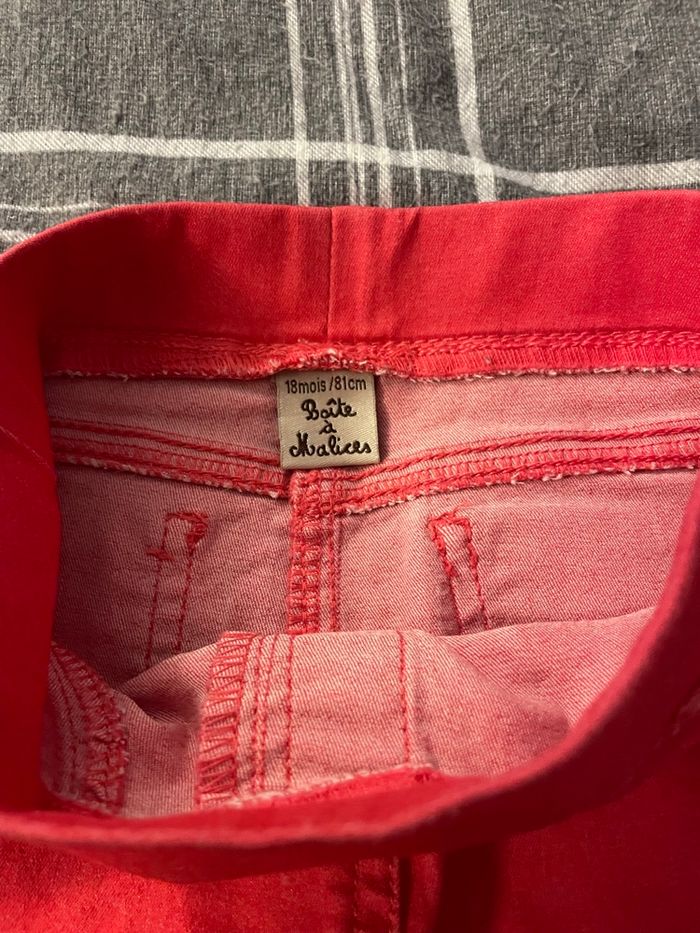 Pantalon 18 mois fuchsia - photo numéro 3