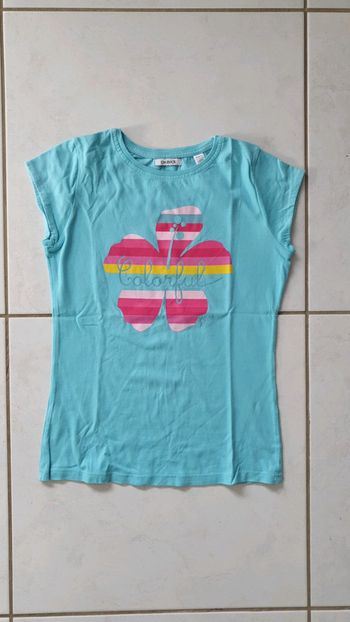 Tshirt mc fille okaidi 12 ans CHLA2