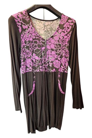 Robe hiver extensible Blanche porte T42