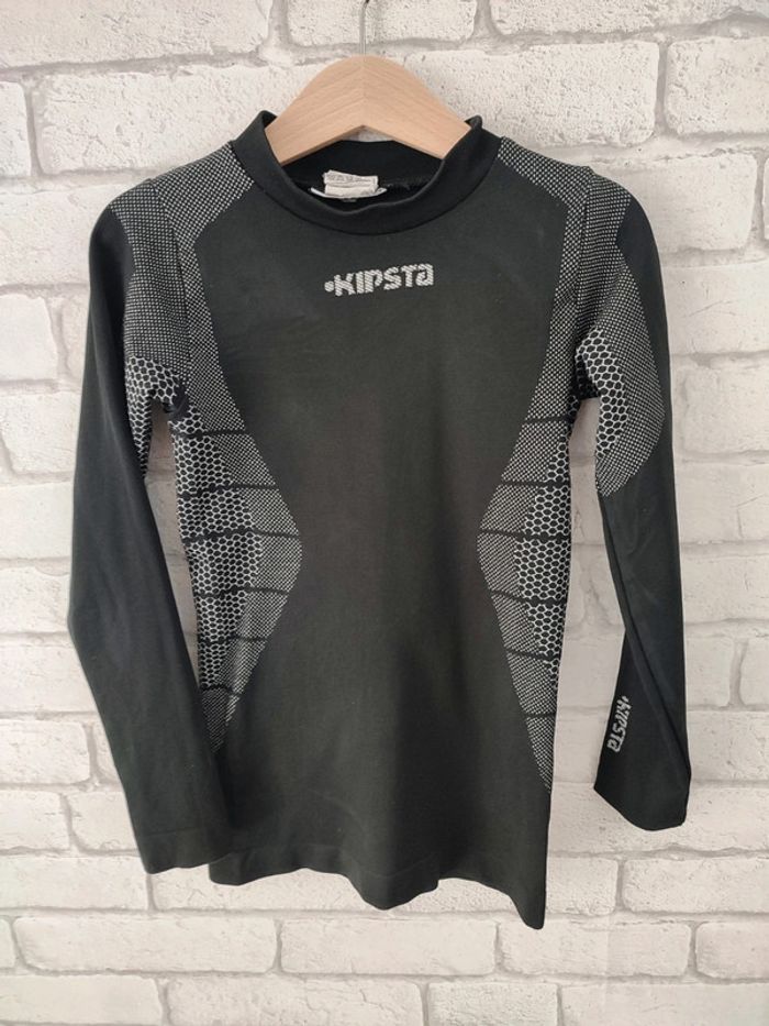 Tee-shirt thermique manches longues - Kipsta (6 ans) - photo numéro 2