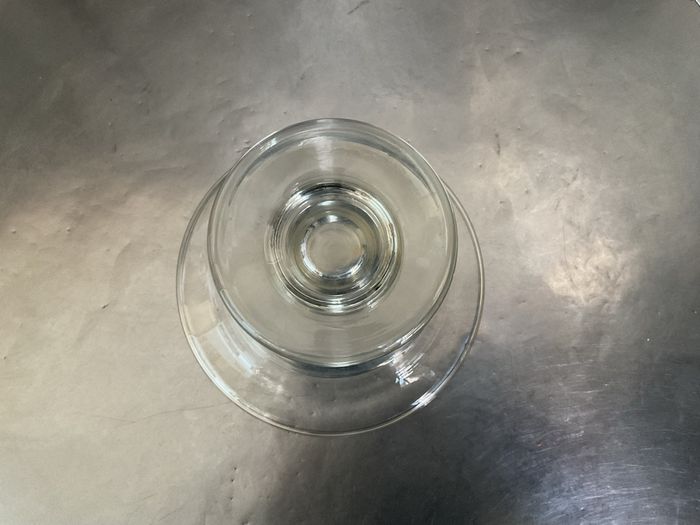 Vase sur pied en verre - photo numéro 3