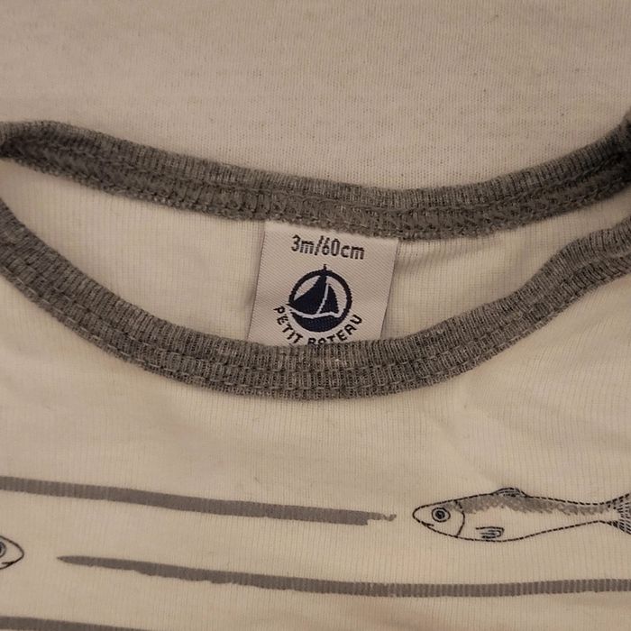 Tee shirt manches longues 3 mois - photo numéro 2