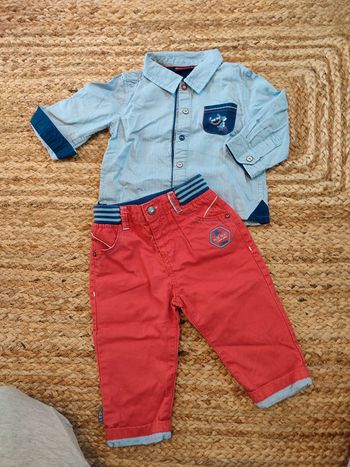 Ensemble sergent major taille 6 mois
