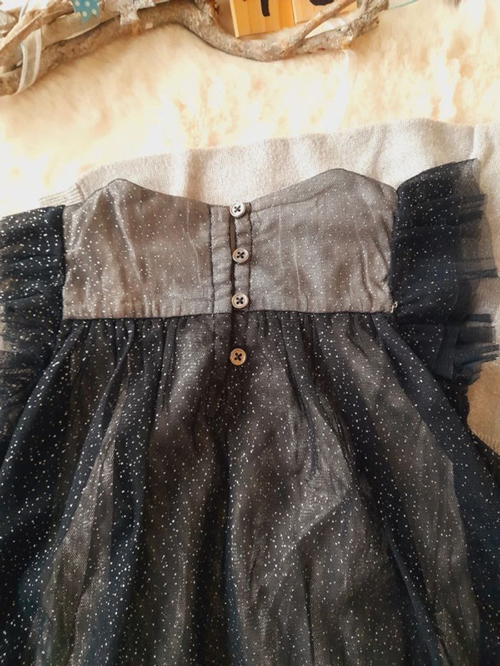 Ensemble Robe + boléro paillettes 18 mois - photo numéro 5