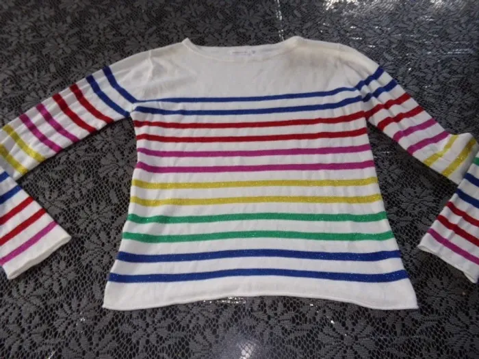 Pull rayure 14ans