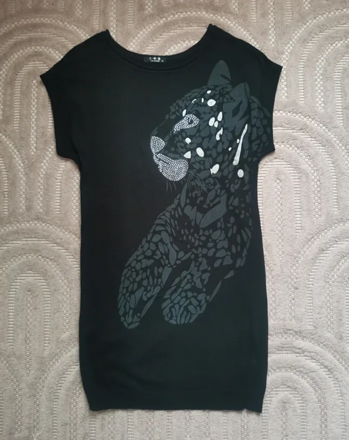 Robe pull noire