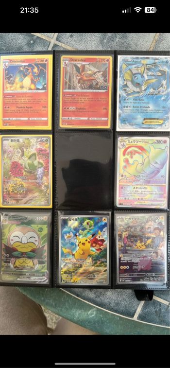 Collection Pokémon carte dans classeur excellent état