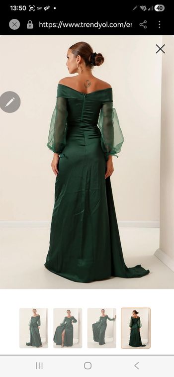 Robe Trapèze  de soirée 